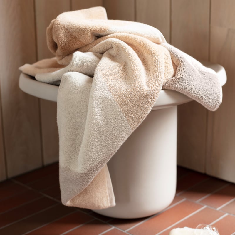 Brooklyn Natural Multi Check Towel Range