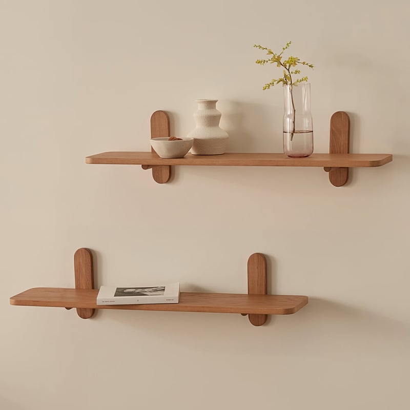 Boston Oak Wall Shelf