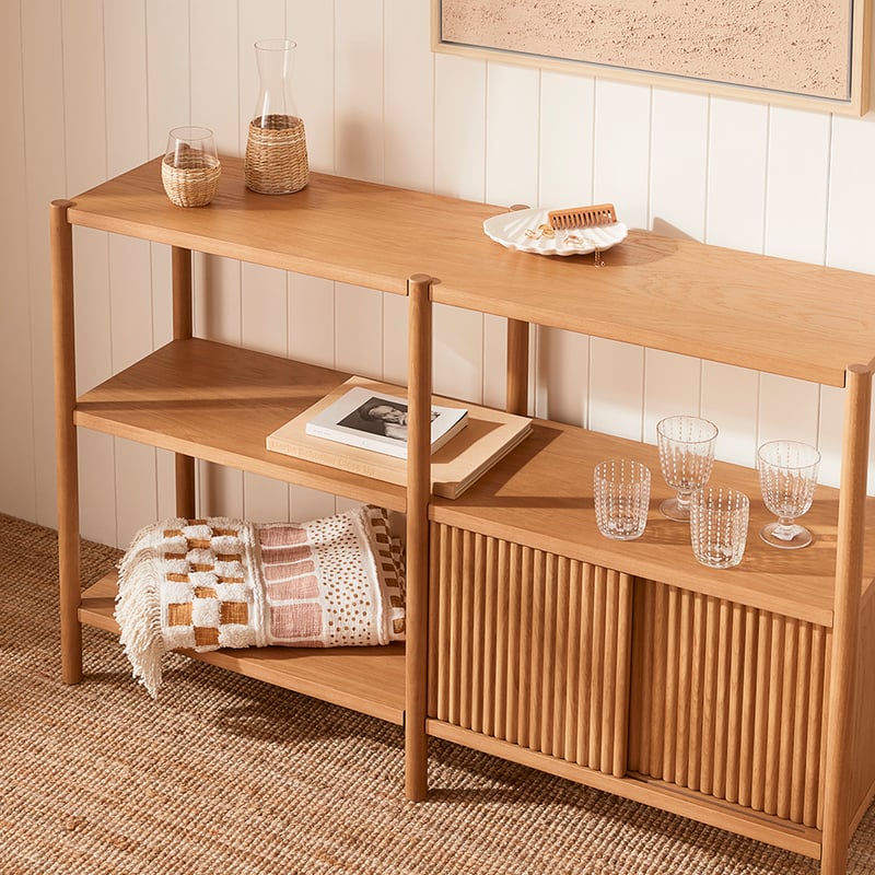 Boston Oak Sideboard