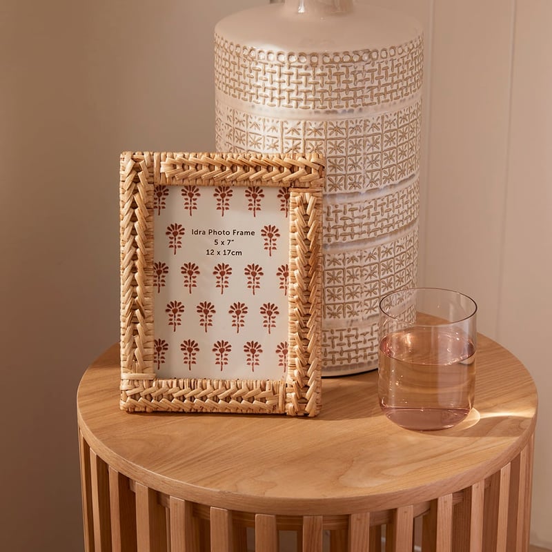 Idra Natural Large Photo Frame