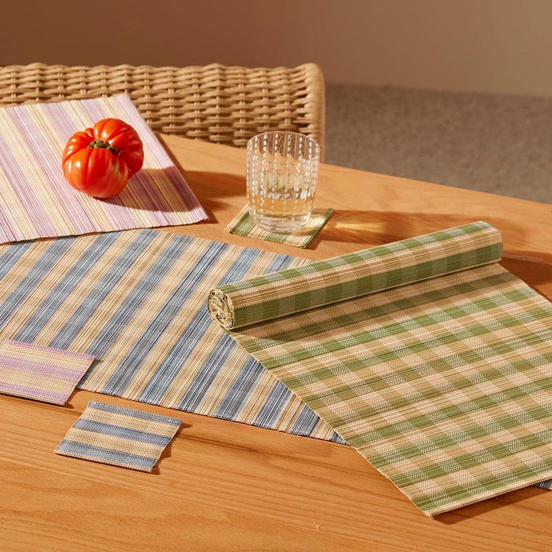 Brooklyn Blue Bamboo Placemat Pack of 2