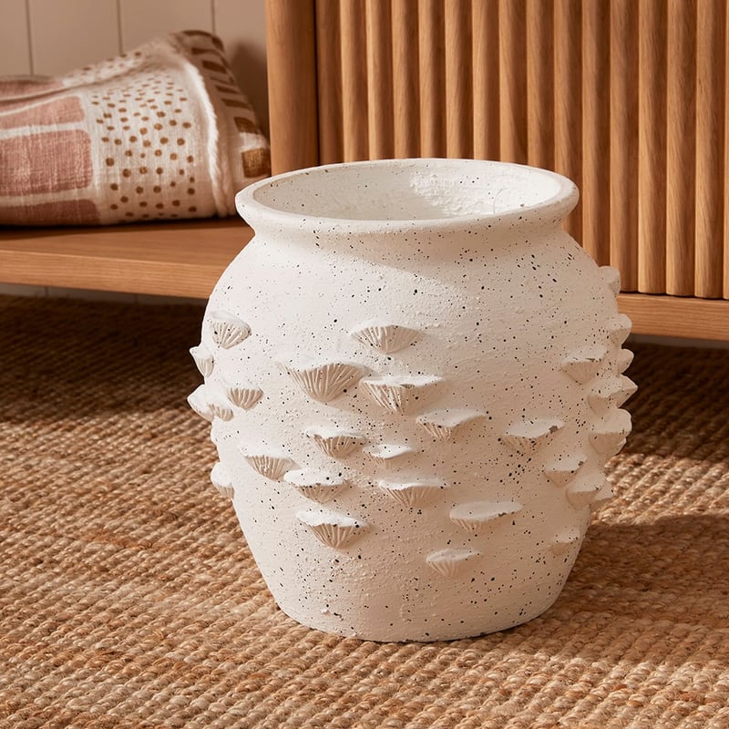 White Barnacle Pot