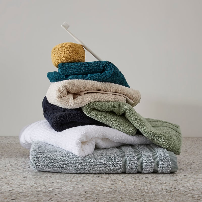 Flinders  Mint Marle Towel Range