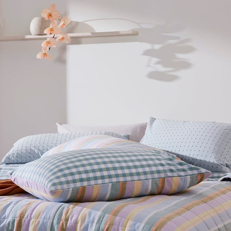 Sorbet Stripe Quilted Coverlet Separates