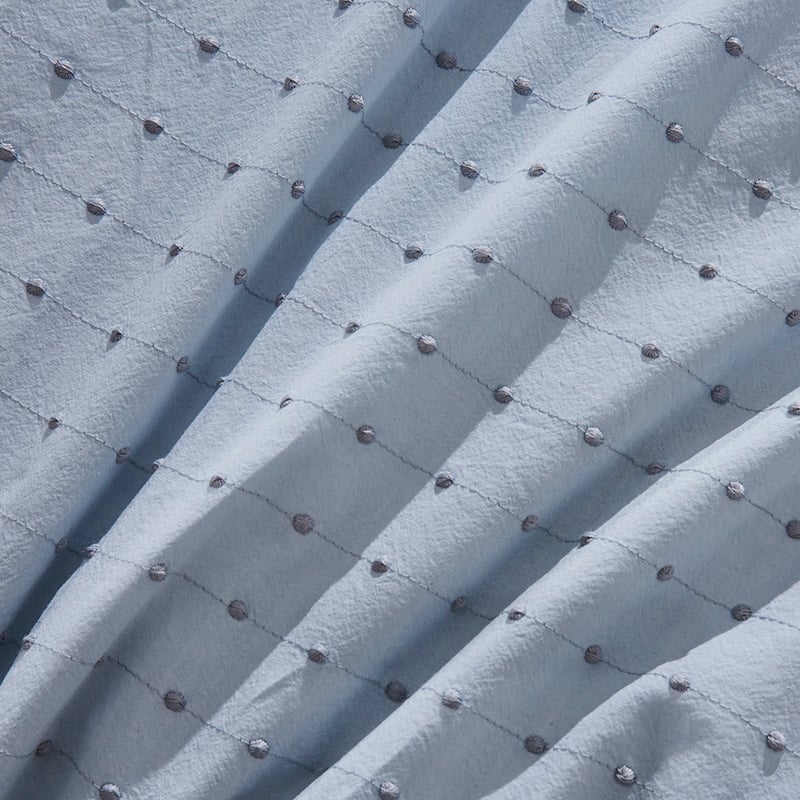 Remi Soft Blue Pillowcases
