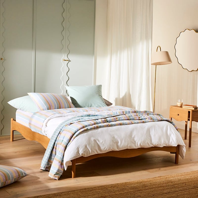 Sorbet Stripe Quilted Coverlet Separates