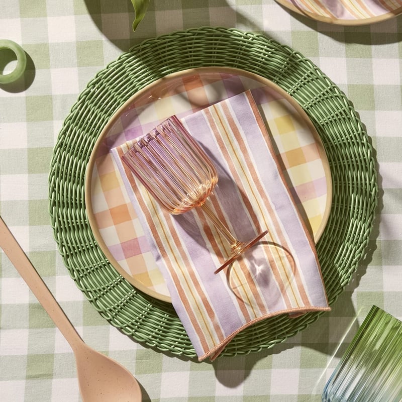 Tribeca Green Placemat 2 Pack