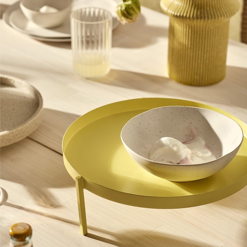 Capri Ivory Bamboo Servingware