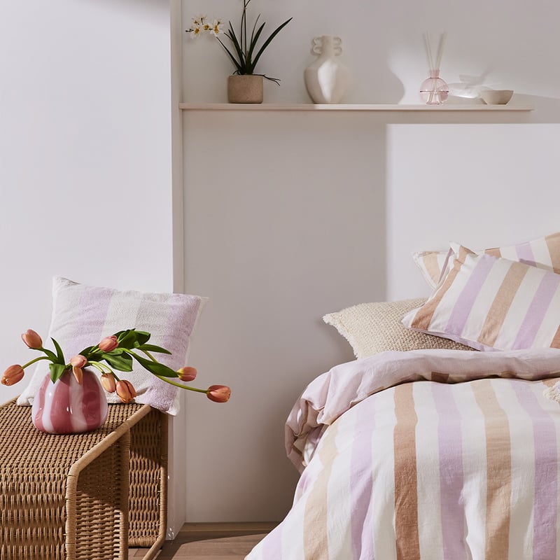  Pink Stripes Vase