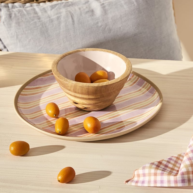 Summer Sorbet Stripe Melamine Servingware