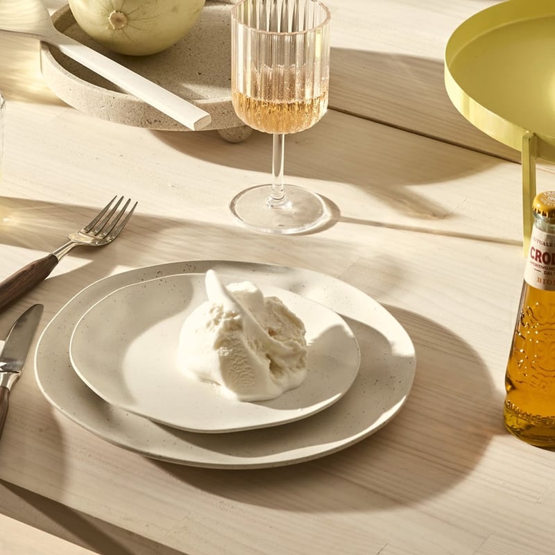 Capri Ivory Bamboo Servingware