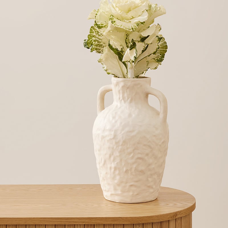Centro White Vase