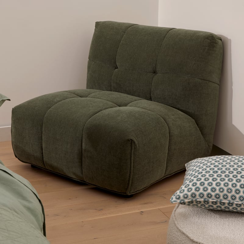 Miller Jade Green 1 Seater Lounge Chair