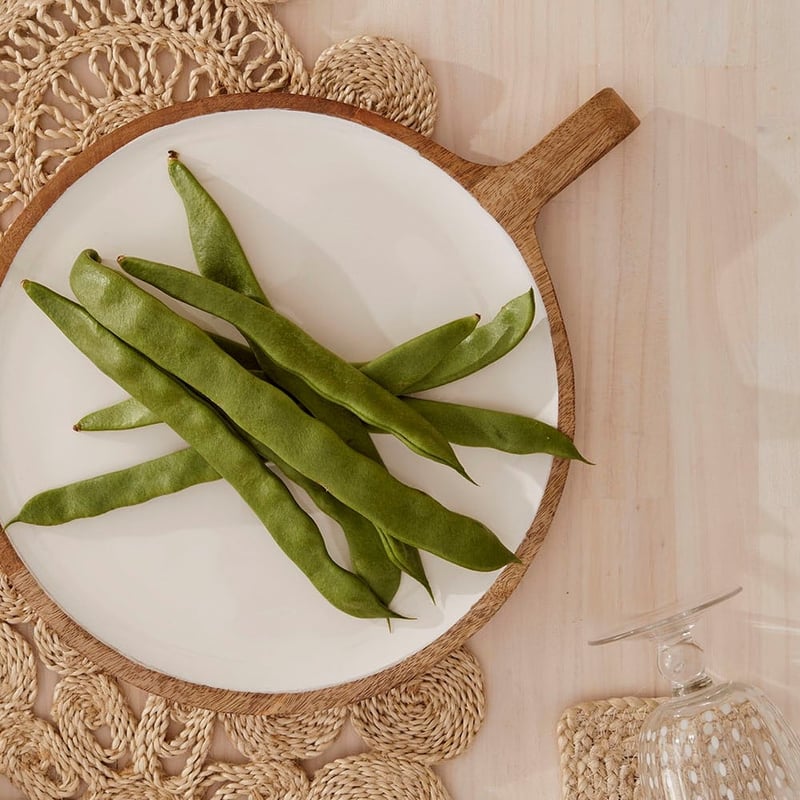 Blanco Natural & White Timber Food Platter