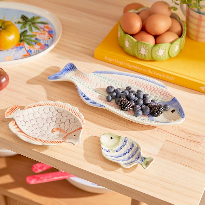 Blue Fish Dish