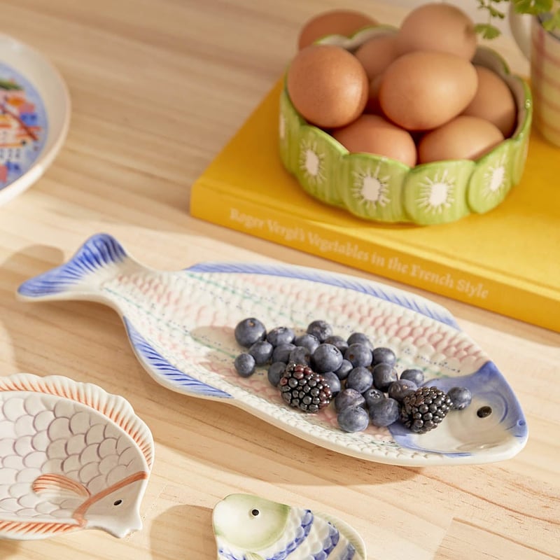 Blue Fish Dish