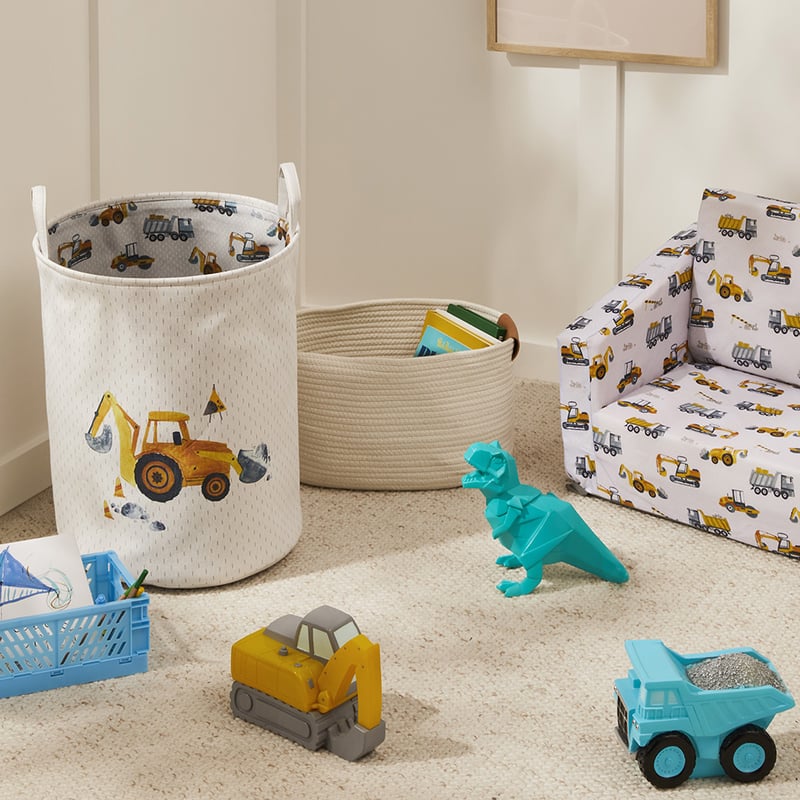 Cooper Natural & Tan Rope Baskets