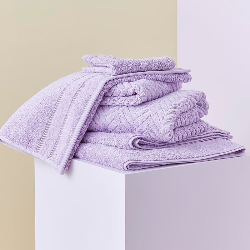 Flinders Lilac Towel Range