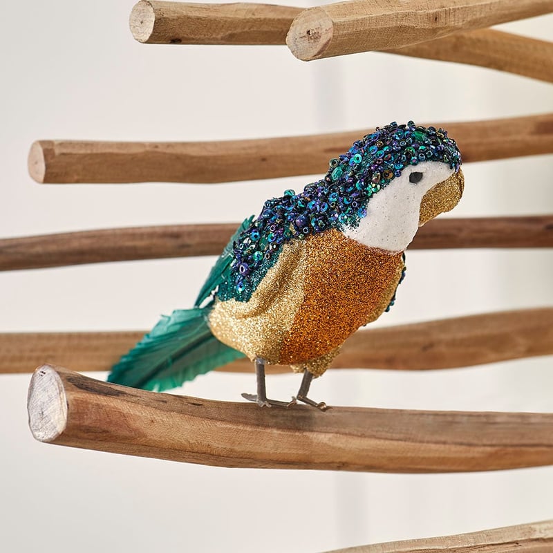 Australiana Feather Bird Rosella Tree Topper