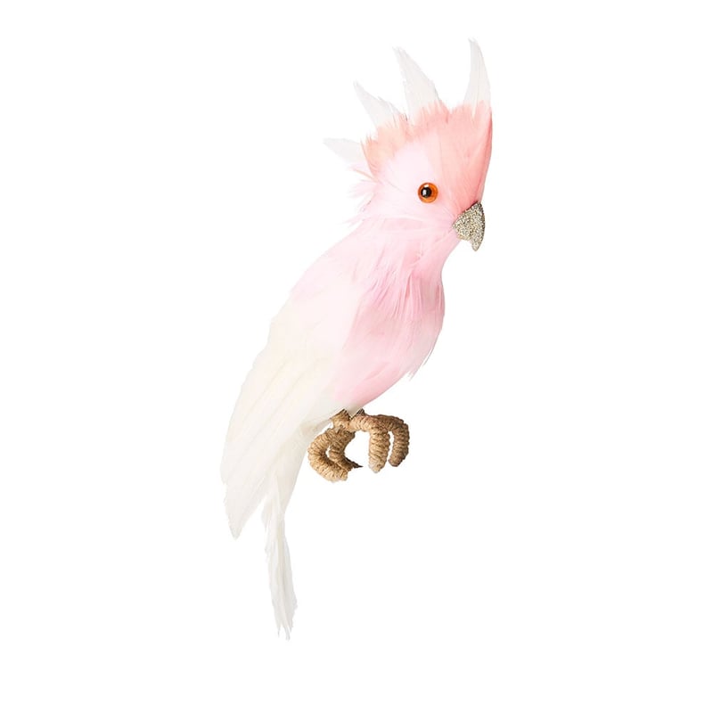Australiana Feather Bird Major Mitchell Tree Topper