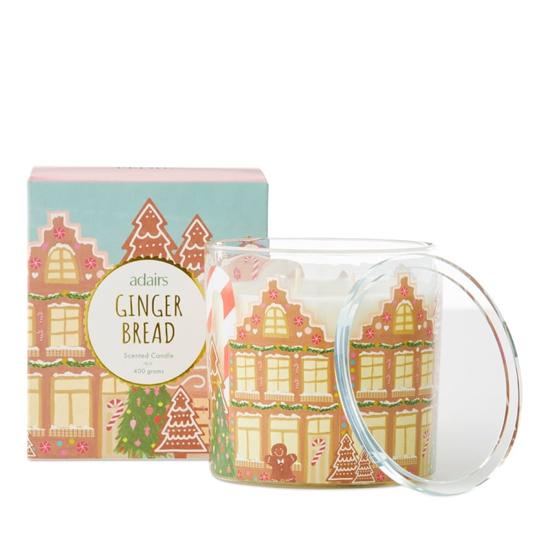 Christmas Gingerbread Candle