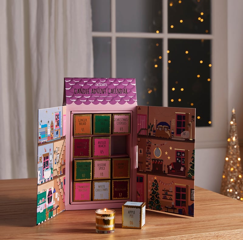 Christmas Candle Advent Calendar