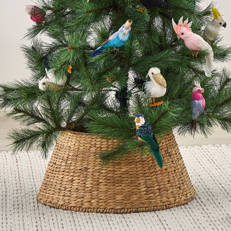 Christmas Medium Natural Woven Tree Skirt