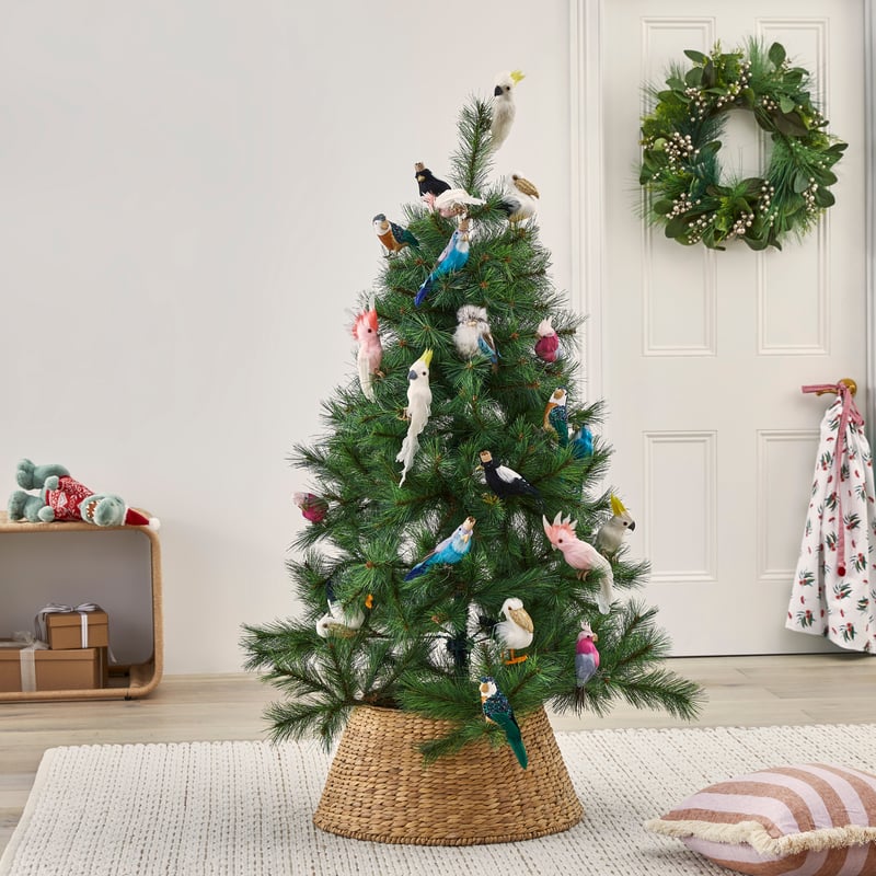 Christmas Medium Natural Woven Tree Skirt