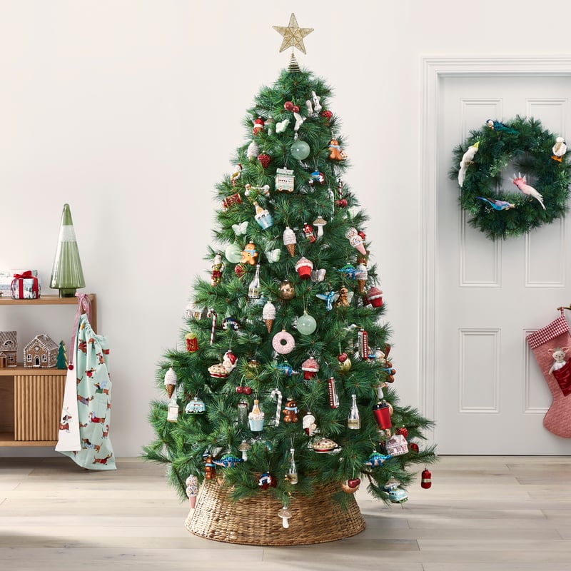Christmas Extra Large Natural Woven Tree Skirt