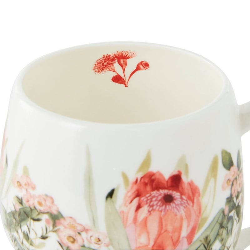 Christmas Botanical Multi Christmas Hug Mug