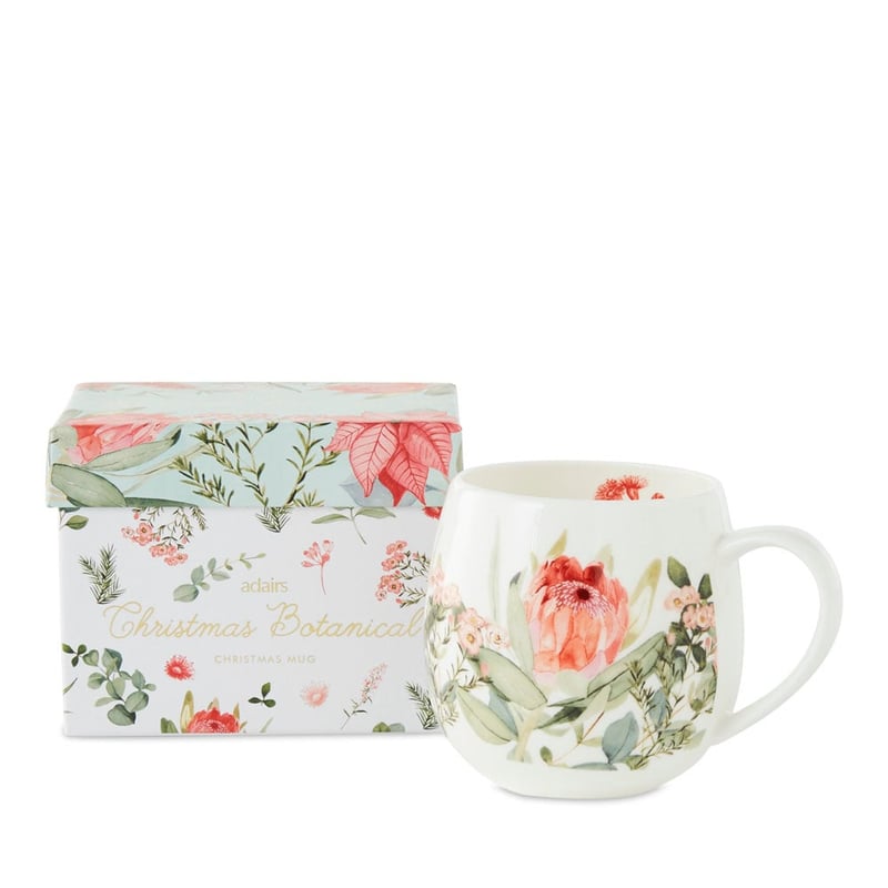 Christmas Botanical Multi Christmas Hug Mug