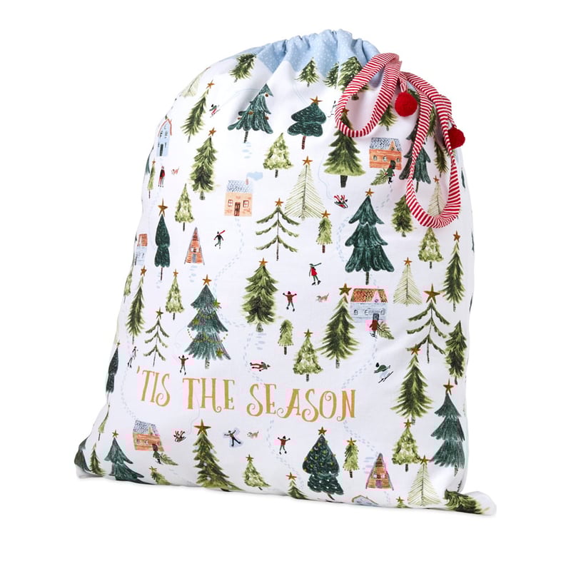 Festive 'Tis The Season Santa Sack