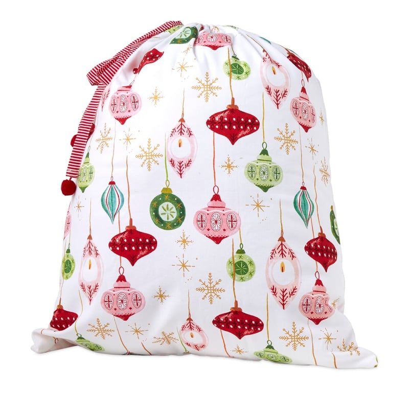 Festive Vintage Christmas Santa Sack