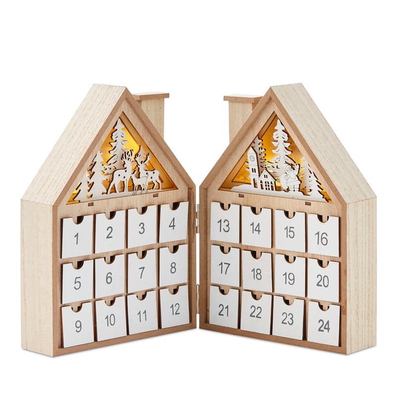 Festive Scene Natural Advent Calendar