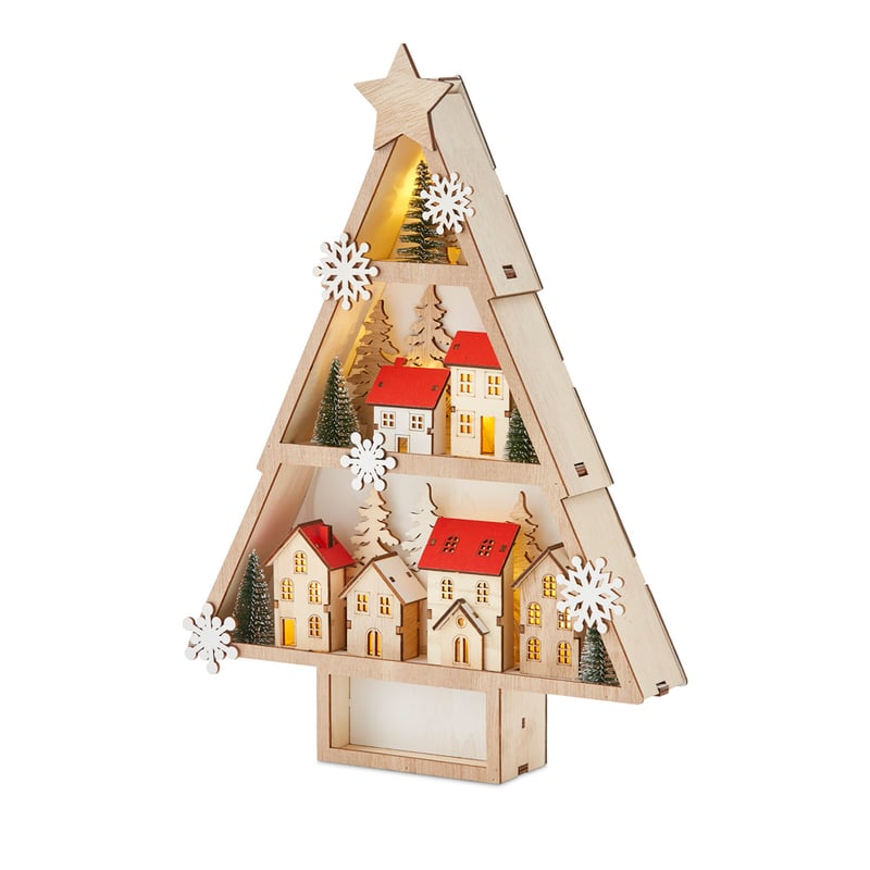 Festive Scene Natural Christmas Fun Tree