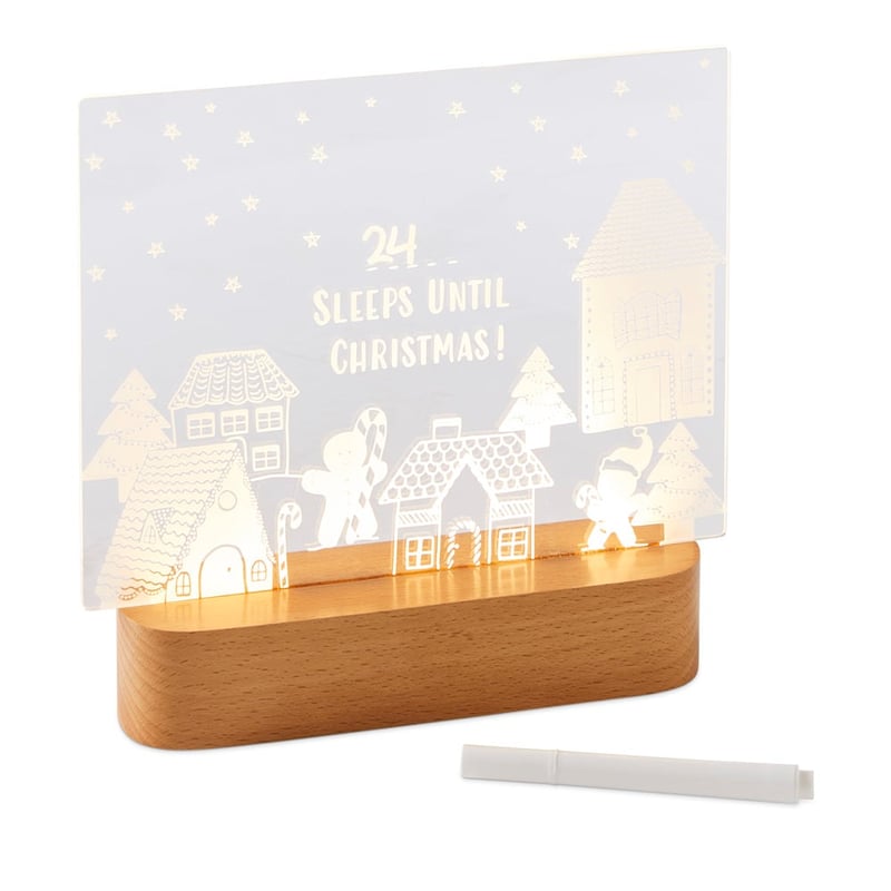 Christmas Santas Place Light Countdown