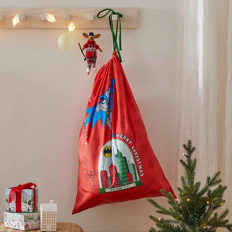 Warner Bros Batman Christmas Santa Sack