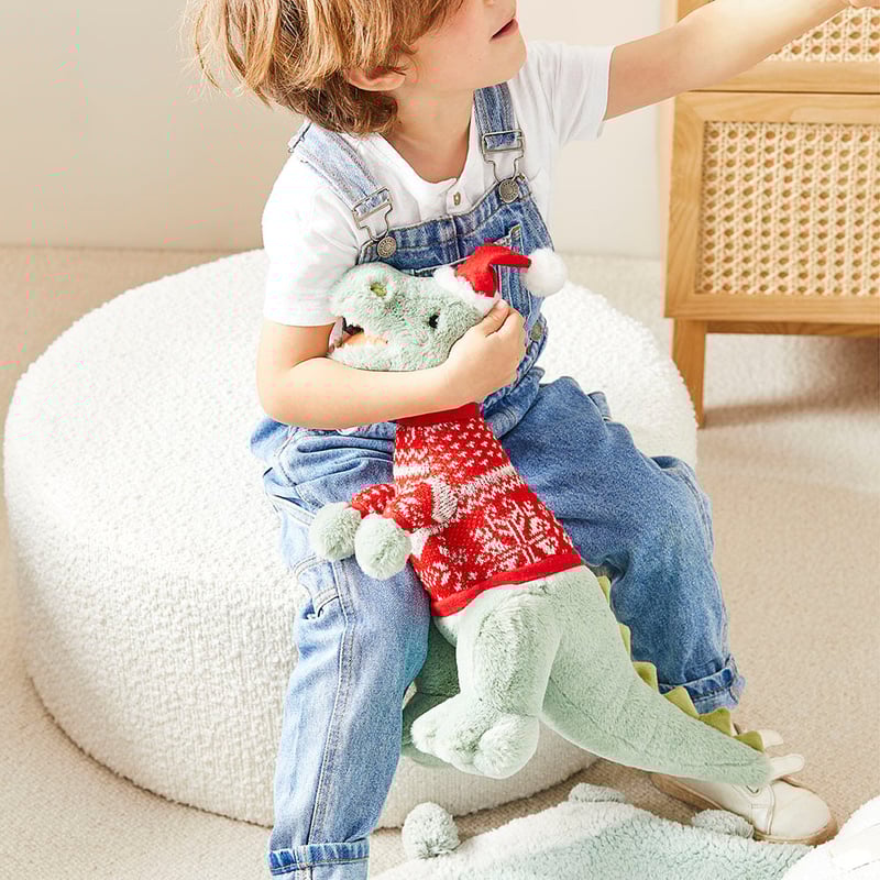 Christmas Dino Claus Friend