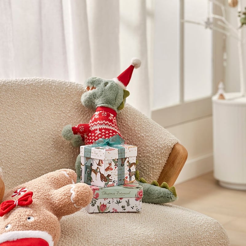 Christmas Dino Claus Friend