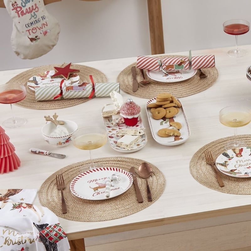 Festive Gold Placemats Pack of 2