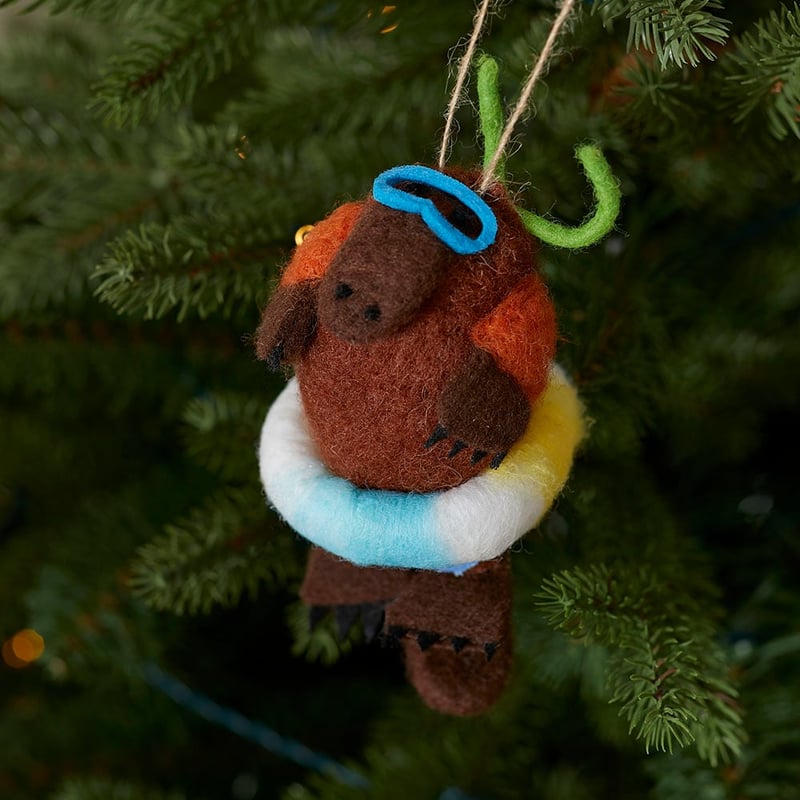 Felted Swimmer Sporting Hero