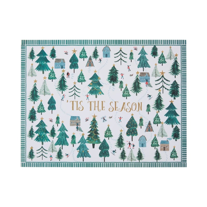 Tis The Season Novelty Paper Placemats Pack of 50