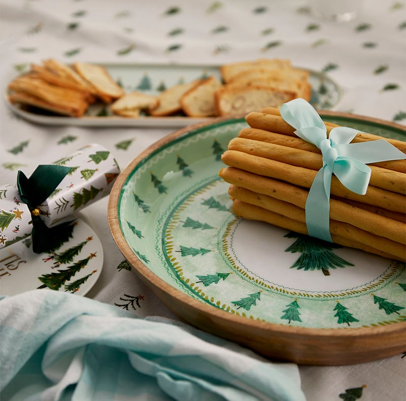 Christmas  'Tis The Season Timber Large Bowl