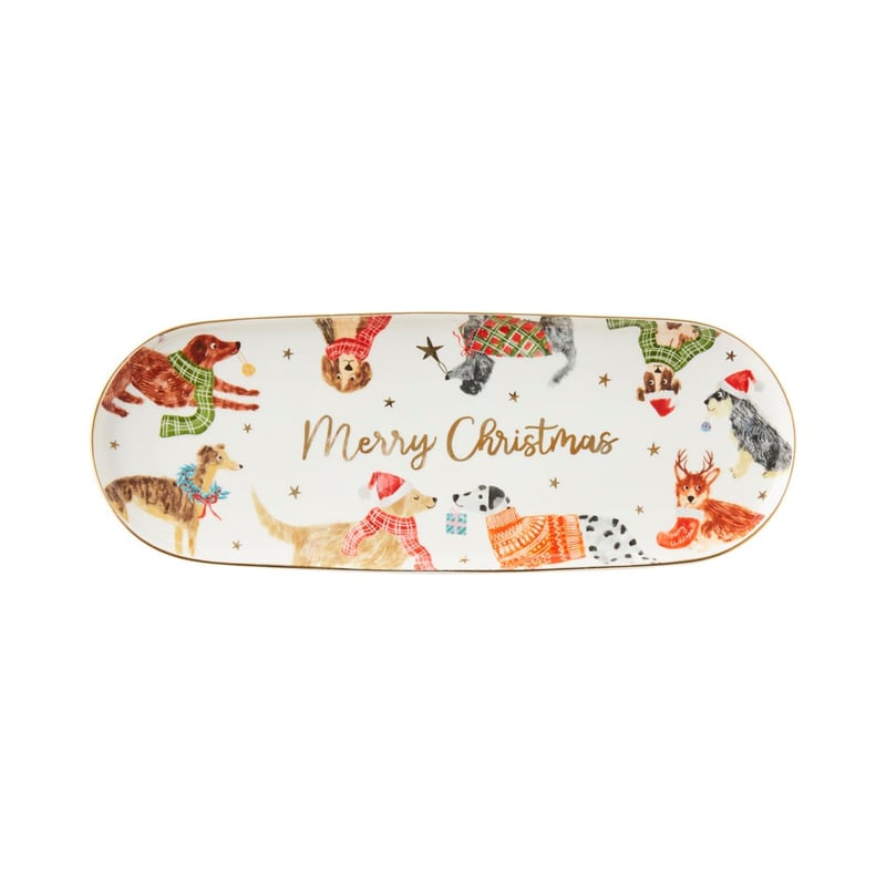 Christmas Multi Festive Dogs Tray