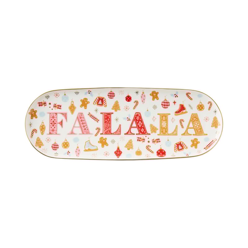 Christmas Multi Fa La La Tray