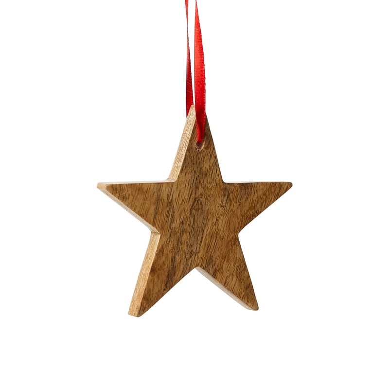 Hanging Natural Timber Star
