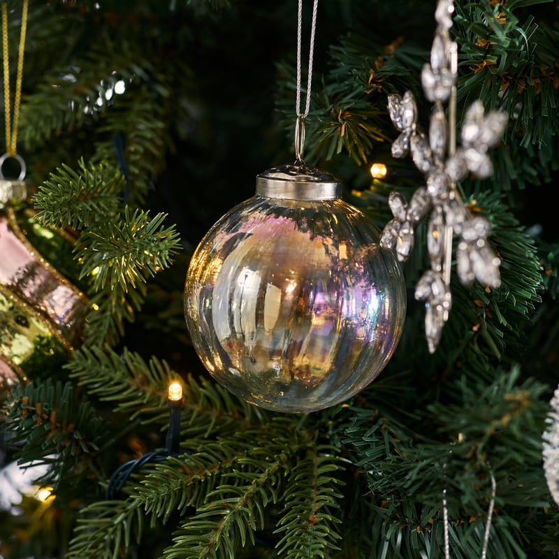 Luxe Optic Clear Luster Bauble