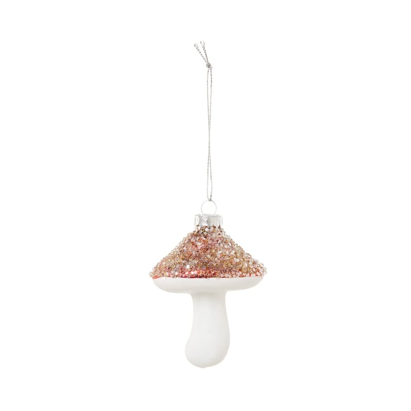 Vintage Glass Mushroom Decoration