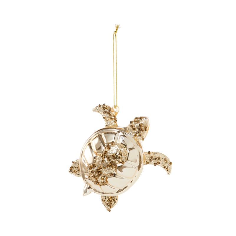 Under The Sea Gold Turtle