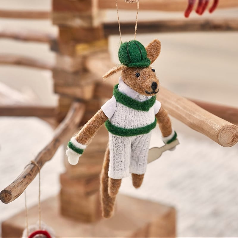 Felted Cricketer Sporting Hero